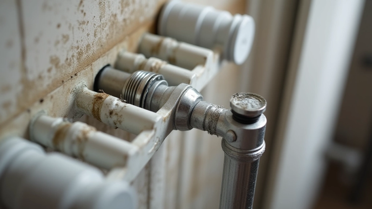 Wymiana grzejnika łazienkowego w bloku