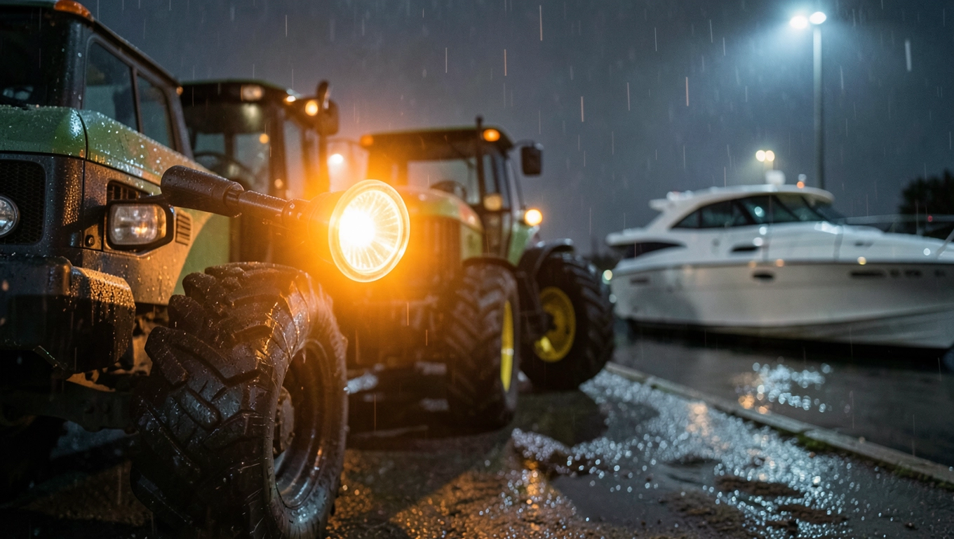 Zastosowania halogenów roboczych 12V